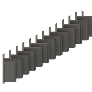 3 D Printed Herringbone Casting Materials – image 1
