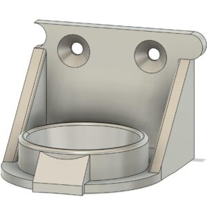 Er32 Collet Holder Wall Mount 3D Printed Imperial Sae Standard Singles – image 1